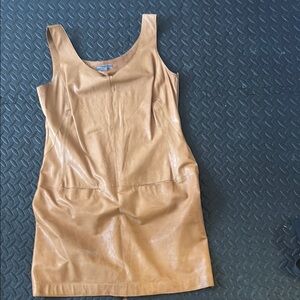 Vince Tan Mini Dress